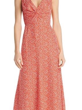 Red Polka Dot Sleeveless Dress